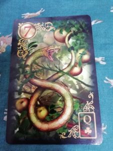 #7　蛇　♧Ｑ　ふぐ